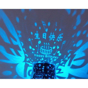 Rotating Starry Sky <b>Light</b> <b>Projector</b> With Music Multicolor LED Night <b>Light</b> For Birthday Gift Children Room Decor - Product Image 3