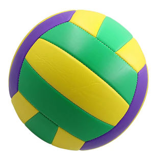 Balón de Voleibol Profesional de Cuero con Logotipo Personalizado OEM, Talla 5, Suave, Ligero, Duradero, Cosido a Máquina, para Entrenamiento en Interiores y Exteriores, de Fábrica - Product Image 3