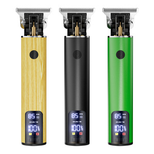 เครื่องตัดผมไฟฟ้าแบบดิจิตอลปรับแต่งได้พร้อมหน้าจอ LCD ใช้แบตเตอรี่แบบชาร์จได้สำหรับใช้ในบ้าน - Product Image 1