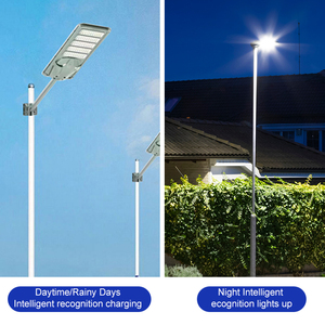 Nhà sản xuất đèn đường năng lượng mặt trời Giá đèn LED năng lượng mặt trời ngoài trời chống thấm nước bằng nhôm IP65 100w 200w 300w 400w 500W dành cho vùng nông thôn - Product Image 5