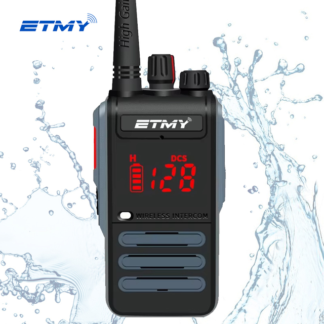 Small IP68 Waterproof Uhf Vhf Long Range Walkie Talkie Radio 5W Comunicador Handheld Two Way Radio Walkie Talkie