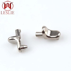 Hợp kim kẽm tủ kệ kính hỗ trợ <span class=keywords><strong>pins</strong></span> L hình dạng kính chủ Chrome Kệ Bracket PEG cho tủ quần áo - Product Image 5