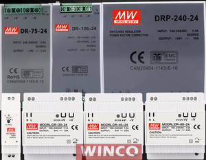 Alimentation à découpage série DR-<span class=keywords><strong>100</strong></span>-<span class=keywords><strong>24</strong></span> LRS/HDR/MDR/<span class=keywords><strong>EDR</strong></span>/NDR, convertisseur AC 85-264V vers DC 24V pour pilotes LED - Product Image 3