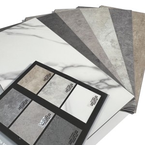 Đá bề mặt gạch nóng bán giá rẻ Nâu gỗ vinyl nhựa không thấm nước chống trượt SPC sàn cho căn hộ thiết kế đồ họa - Product Image 6