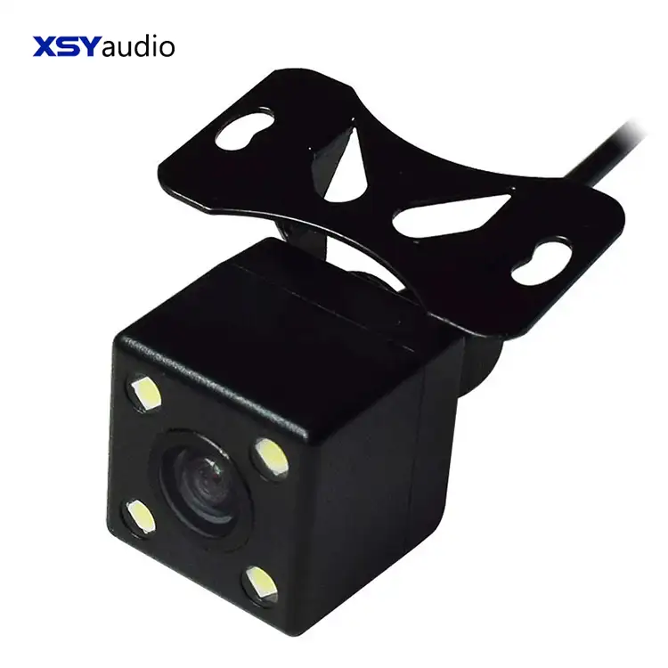 Rear View Night Vision Infrared HD Camera For Car Reverse Camera With 4 Lights 170 Degree Wide Angle Auto Parking Cameras