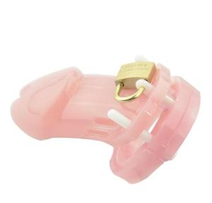 Produk Seks untuk Pria <span class=keywords><strong>Penis</strong></span>, Sabuk Kesucian, Pengunci <span class=keywords><strong>Penis</strong></span> Transparan CB6000 Cock Cage untuk Mainan Seks SM Pria - Product Image 2