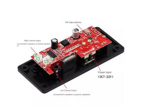 Placa Amplificadora de Audio BT de 12V para Coche, con Pantalla a Color, Grabación, <span class=keywords><strong>Radio</strong></span> FM, Modificación DIY - Product Image 6