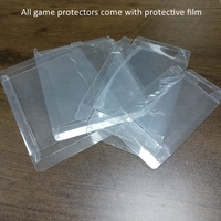 Boîte de protection transparente pour jeux Nintendo SNES sans acide, Super Famicom, Playstation, NES, boîte de protection en plastique