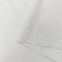 Tissu jacquard tricoté de haute qualité 100% polyester 160CM180GSM pour vêtements de sport et activités sportives