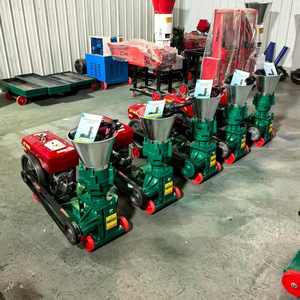 Peletizadora de Alimento Animal 500kg/h, Motor Diésel de 15HP, Máquina Peletizadora para Aves, Pollos y Ganado en <span class=keywords><strong>Granja</strong></span> - Product Image 2