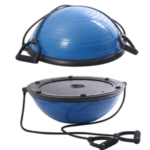 <span class=keywords><strong>Blu</strong></span> di Forma Fisica di Yoga Resistenza Esercizio di Allenamento Mezza Balance Ball Con Pompa - Product Image 1