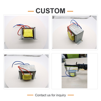 Transformateur de puissance EI bobiné sur mesure, petit modèle 6W 12W 24W 48W 110V 220V 60HZ, transformateur basse fréquence
