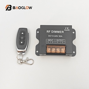 Nouvelle conception, contrôleur intelligent sans fil à 3 touches, bande lumineuse LED COB, variateur avec télécommande pour bande lumineuse LED 12V 24V - Product Image 1