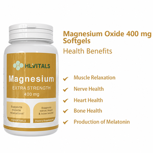 Suplemento de glicinato de magnesio en cápsulas blandas Oem, 400 mg de magnesio para la función nerviosa y muscular - Compre suplemento de magnesio, magnesio G - Product Image 4