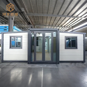 Maison conteneur modulaire en acier évolutive, conception à porte coulissante, bonne respirabilité, installation rapide pour bâtiments <span class=keywords><strong>de</strong></span> bureaux - Product Image 2