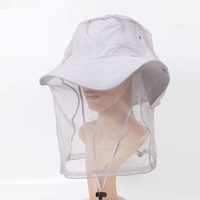 Filet anti-moustiques personnalisé pour la tête, maille ultra-fine, pour le camping et la pêche