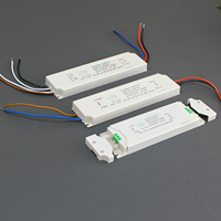 Alimentation LED ultra-mince 13 mm CE C.V DC12V/24V 12W 15W 18W 20W 24W 30W 36W 48W 60W 100W en plastique IP44 pour éclairage de miroir