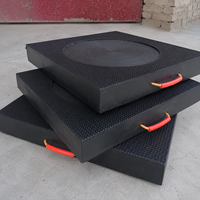 Planche de protection du sol en UHMWPE résistante à l'usure pour grue tout-terrain, machinerie portuaire et équipement lourd