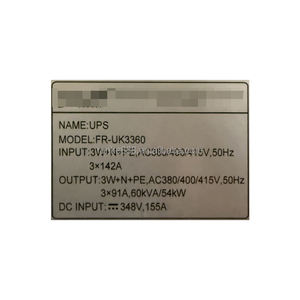 케화 <span class=keywords><strong>UPS</strong></span> FR-UK3360 348V 155A 54KW 60Kva 무정전 전원 공급 장치 온라인 <span class=keywords><strong>UPS</strong></span> - Product Image 6