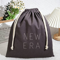 Sacs à cordon en toile de coton 100% naturel et biologique réutilisables, logo personnalisé, emballage cadeau, sac anti-poussière, serviette, articles de toilette, écologiques