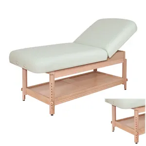 Schoonheidssalon Meubels Multifunctionele Spa Massage Therapie Bed Hout Beauty Massagetafel