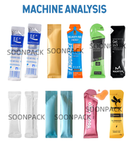 Automatische multi-lane vloeistofverpakkingsmachine mondwaterzakjesverpakkingsmachine