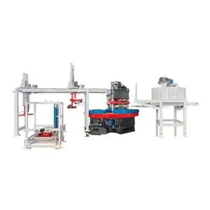 Tuile de ciment nouvelle technologie Offre Spéciale petite taille muitl-station Rotary Terrazzo Tile Press Making Machine