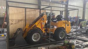 Machines de terrassement Mini chargeuses télescopiques TH180 Chargeuse sur pneus hydraulique Chargeuse rétrocaveuse à vendre - Product Image 6