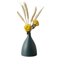Vases en céramique mate personnalisés de luxe en gros pour la décoration d'hôtels, de maisons et de bureaux