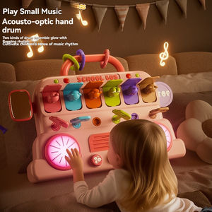 Tastiera elettronica per l'apprendimento precoce di musica per autobus giocattolo per batteria Montessori - Product Image 1
