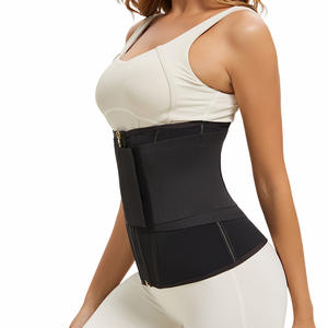 Gaines personnalisées colombiennes post-chirurgie sablier façonnage <span class=keywords><strong>Fajas</strong></span> Cinturilla Nylon taille formateur pour les femmes post-partum gaines - Product Image 2