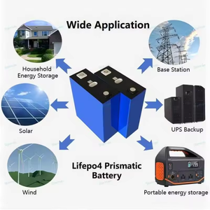 Batteries rechargeables au lithium-ion prismatiques en stock UE 3.2V 280Ah pour applications solaires, disponibles en tailles 100Ah, 200Ah, 320Ah, 314Ah, 340Ah - Product Image 1