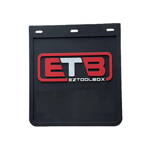 Heavy Duty Silicone 3D Custom Logo Moldeado <span class=keywords><strong>de</strong></span> goma para automóviles Piezas <span class=keywords><strong>de</strong></span> automóviles Camión Guardabarros - Product Image 1