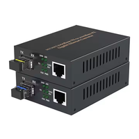 Convertisseur de média Ethernet 10G Convertisseur de fibre optique d'interface optique SFP pour réseaux 100M/1000M/10G pour FTTH 4G 3G GSM