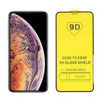 Protection d'écran en verre trempé 9H 3D de qualité AAA anti-rayures pour 13, lot de 3, couverture complète, technologie d'impression soyeuse 9D