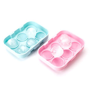 Bac à glaçons en Silicone <span class=keywords><strong>de</strong></span> qualité alimentaire à 6 cavités, forme ronde, moule à glaçons en silicone, fabricant <span class=keywords><strong>de</strong></span> <span class=keywords><strong>boules</strong></span> <span class=keywords><strong>de</strong></span> <span class=keywords><strong>glace</strong></span> - Product Image 3