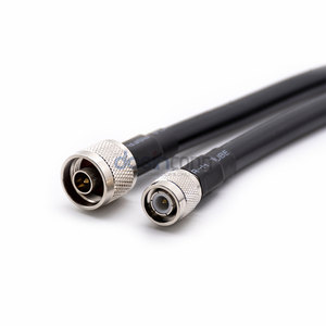 Đen 2.3m 50ohm thẳng TNC để N nam cắm RF Cáp lmr400 đồng trục - Product Image 3