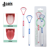 Limpiador de Lengua, Raspador de Lengua Reutilizable de Grado Alimenticio, Cepillo para Lengua para Higiene Bucal, Eliminador de Mal Aliento, Venta al por Mayor, Certificado por la FDA y la CE