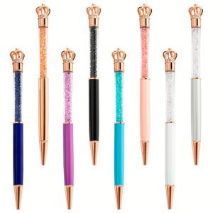 Bolígrafo de Lujo con Diseño Divertido de Cristal y Diamantes, Cetro de Reina Deportivo, Corona de Metal - Product Image 1