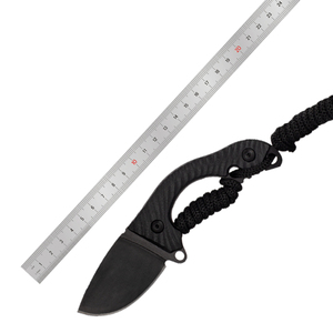 Cuchillo Multifuncional de Acero de Damasco Personalizado DIY OEM con Funda Kydex, Mango de Madera, Clip para Cinturón Portátil, para Camping, 1 Año de Garantía - Product Image 6