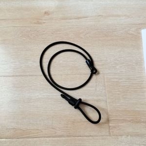 Lanière en nylon 6 mm 50 cm avec mousqueton élastique pour la pêche en plein air et le kayak - Product Image 2