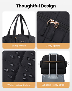 LOVEVOOK Wholesale Puffer Designer Cosmetic Bags <strong>Cases</strong> for Women Lifestyle <strong>Weekender</strong> Gym Toiletry Bags Luggage Duffel Travel Bag - Product Image 6
