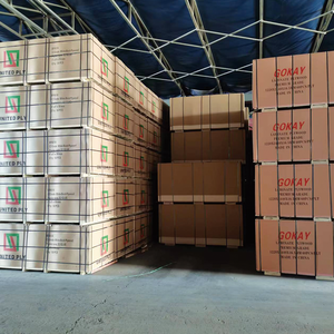 แผ่นไม้ลามิเนตสำหรับตู้เสื้อผ้าห้องนอน MDF ธรรมดา18มม. 20มม. 21มม. แผ่นเมลามีนสีขาวสำหรับลามิเนต MDF - Product Image 4