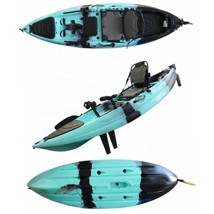 Hotwind 1 personne <span class=keywords><strong>Kayak</strong></span> gonflable <span class=keywords><strong>pas</strong></span> <span class=keywords><strong>cher</strong></span> prix célibataire palmes de pêche pédale LLDPE PE Ningbo Sports nautiques soutien 10 pieds pédale - Product Image 2