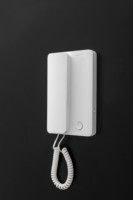 AGT Audio Système d'entrée audio de qualité supérieure italienne pour maison individuelle, kit d'opérateurs de porte automatique 200 systèmes, IP30