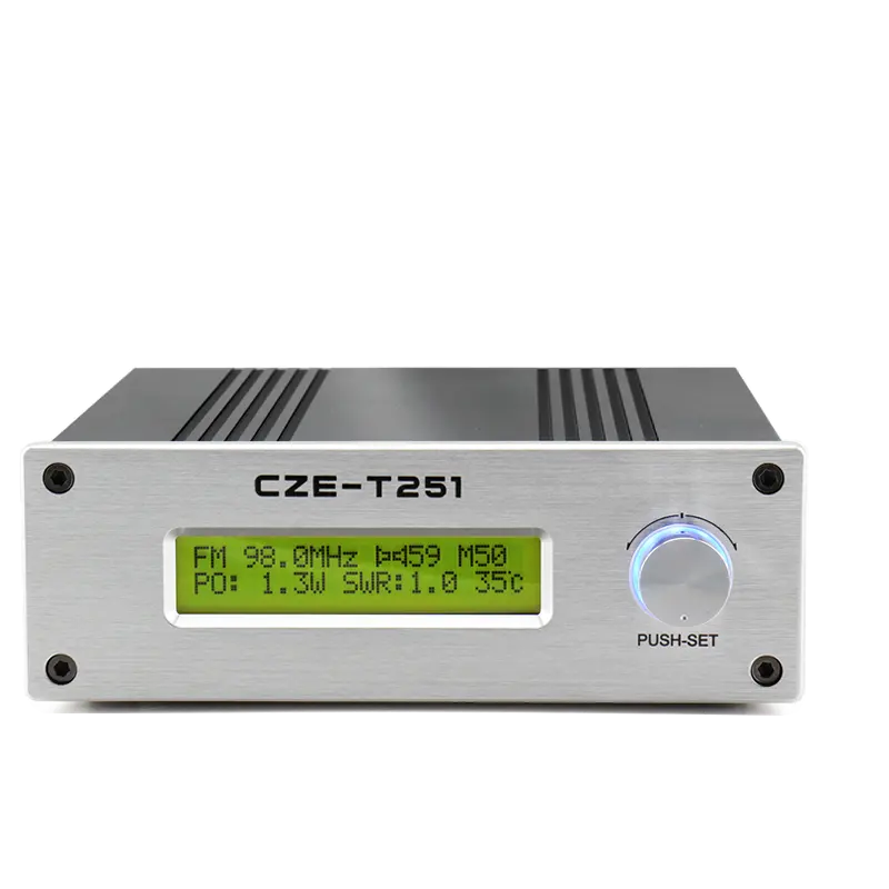 Émetteur de Radio de radiodiffusion CZE-T251, émetteur de Radio FM pour Station de Radio