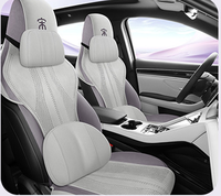 Housse de siège de voiture en cuir suédé personnalisée de haute qualité, écologique, toutes saisons, pour BYD Song Plus Seal U Dmi 2022-2026