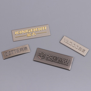 モダンデザインメタルハウスオフィス名札3Mアルミドアサイン、建物案内サイン、ADAサイン、点字サイン - Product Image 1