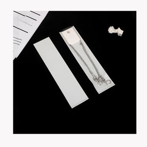 Cellophane transparent poly auto-adhésif en plastique transparent taille personnalisée sac en plastique opp violoncelle de qualité alimentaire avec logo - Product Image 1