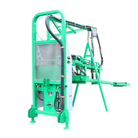 Tractoraangedreven olijvenoogstmachine, automatische fruitenschudder en paraplu-oogstmachine voor amandel- en walnootboomgaarden
